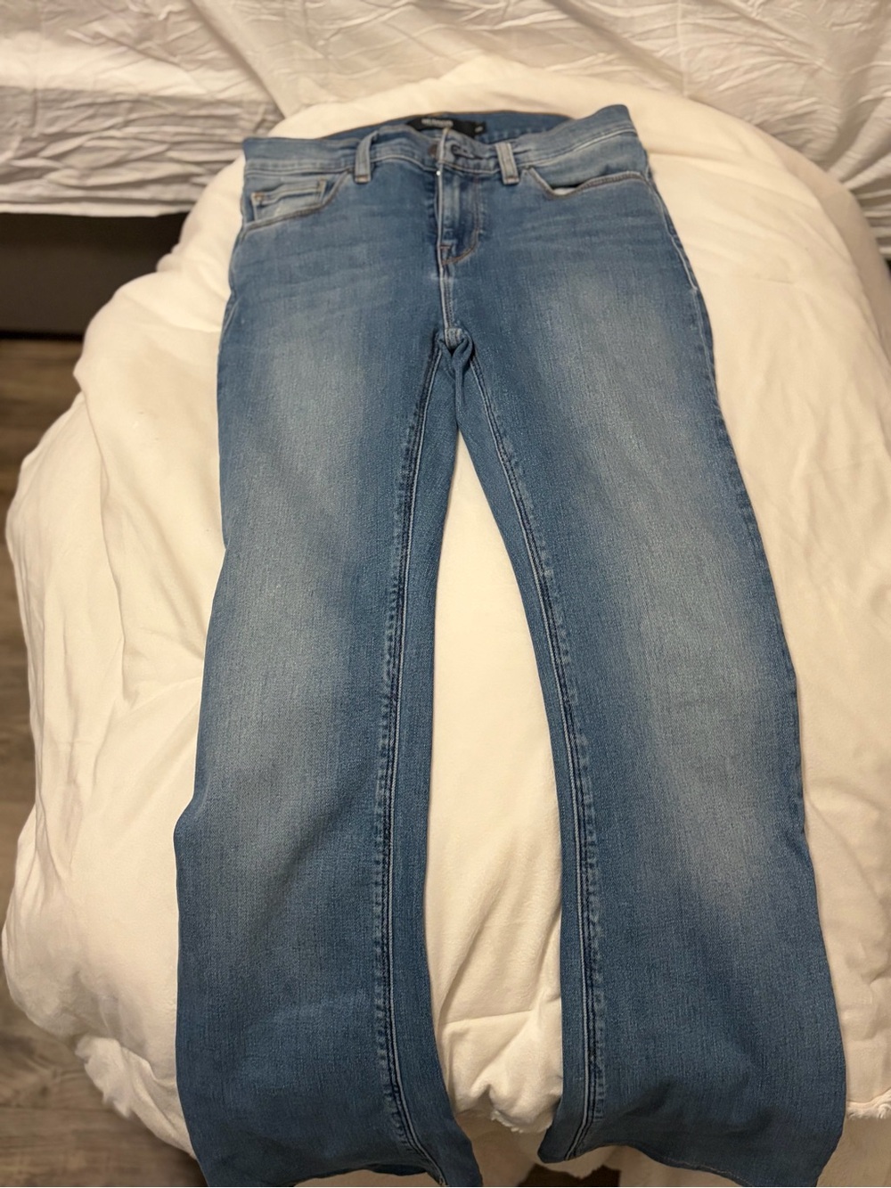 Hudson Jeans Medium Wash Straight Leg Women's Denim